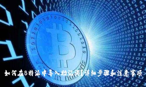 如何在B特派中导入助记词？详细步骤和注意事项
