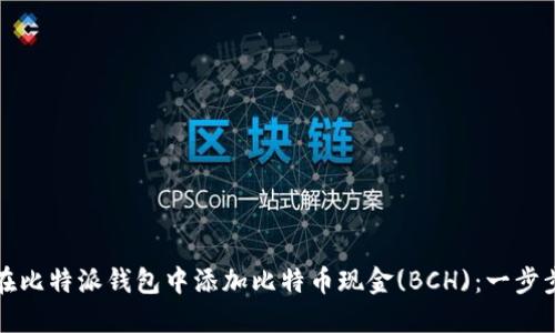 如何在比特派钱包中添加比特币现金(BCH)：一步步指南