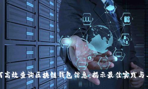 如何高效查询区块链钱包信息：揭示最佳实践与工具