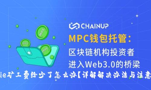 Bitpie矿工费给少了怎么办？详解解决办法与注意事项